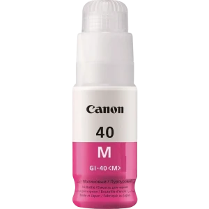 Контейнер с чернилами canon gi-40, 70мл, пурпурный