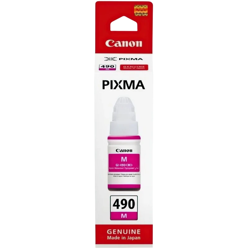 Контейнер с чернилами canon gi-490, 70мл, пурпурный 7