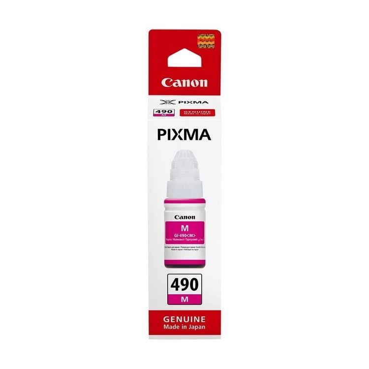 Контейнер с чернилами canon gi-490, 70мл, пурпурный 3