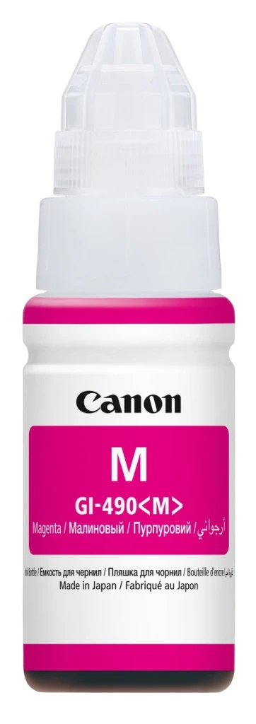 Контейнер с чернилами canon gi-490, 70мл, пурпурный 4