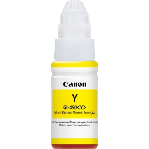 Контейнер с чернилами canon gi-490, 0666c001, желтый
