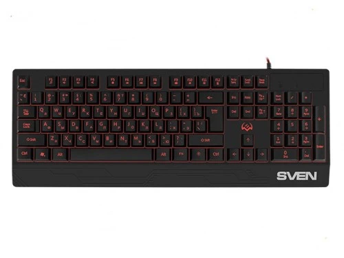 Клавиатура sven kb-g7400, проводное, чёрный 8
