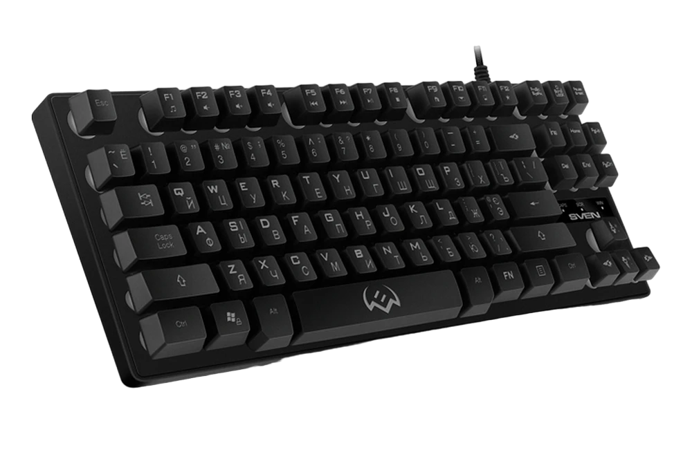 Клавиатура sven kb-g7400, проводное, чёрный 9