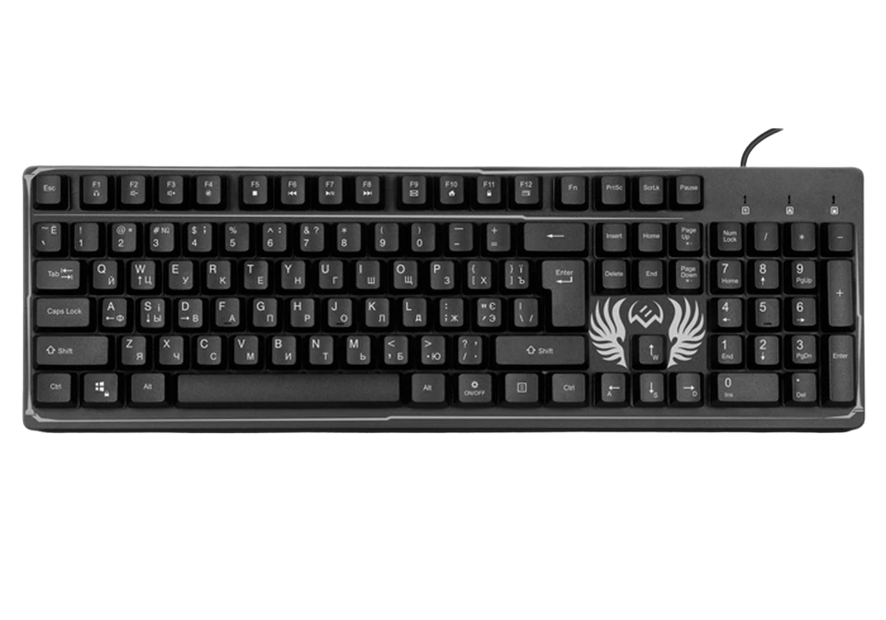 Клавиатура sven kb-g8000, проводное, чёрный 8