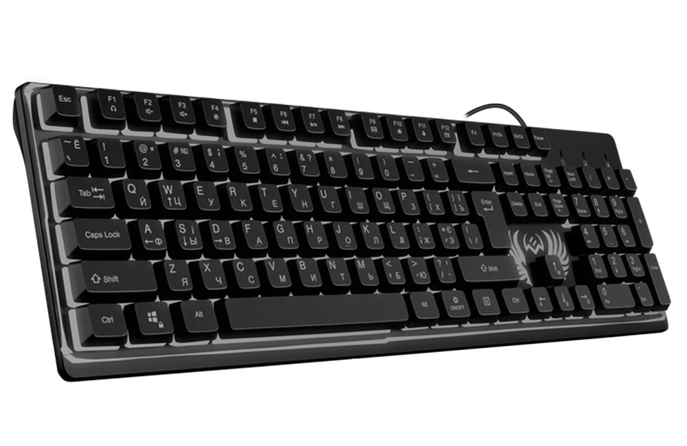 Клавиатура sven kb-g8000, проводное, чёрный 12