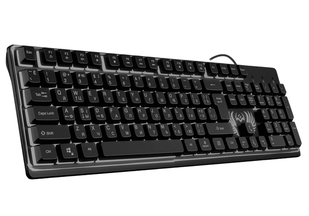 Клавиатура sven kb-g8000, проводное, чёрный 15
