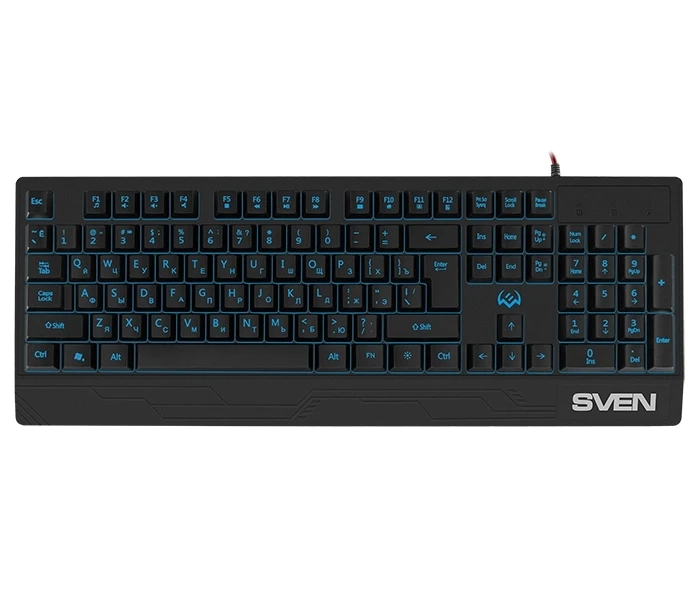 Tastatură sven kb-g8300, cu fir, negru 16