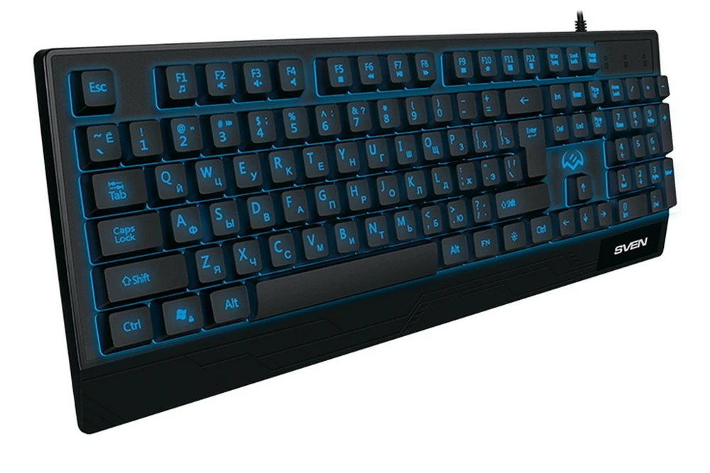 Tastatură sven kb-g8300, cu fir, negru 3