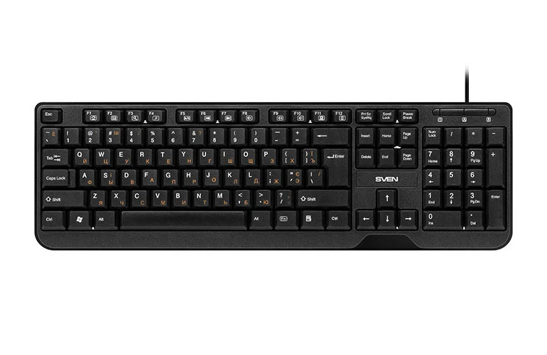 Set tastatură + mouse sven kb-s330c, cu fir, negru 6