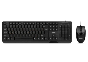 Set tastatură + mouse sven kb-s330c, cu fir, negru