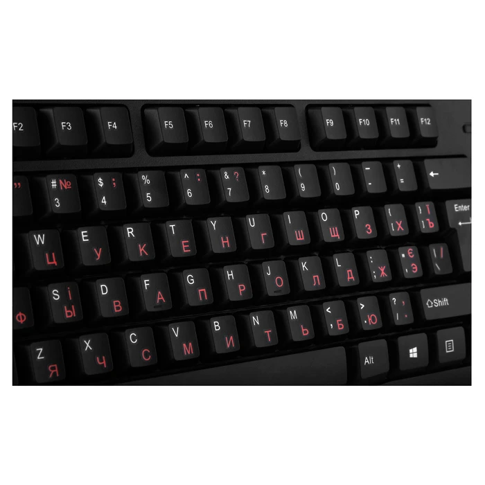 Клавиатура sven kb-s300, проводное, чёрный 6