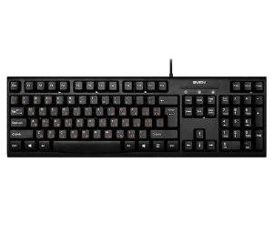 Клавиатура sven kb-s300, проводное, чёрный Thumbnail 7