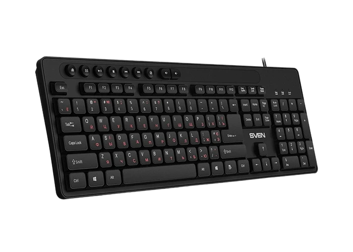 Tastatură sven kb-c3060, cu fir, negru 4