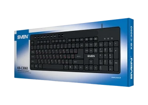 Tastatură sven kb-c3060, cu fir, negru Thumbnail 8