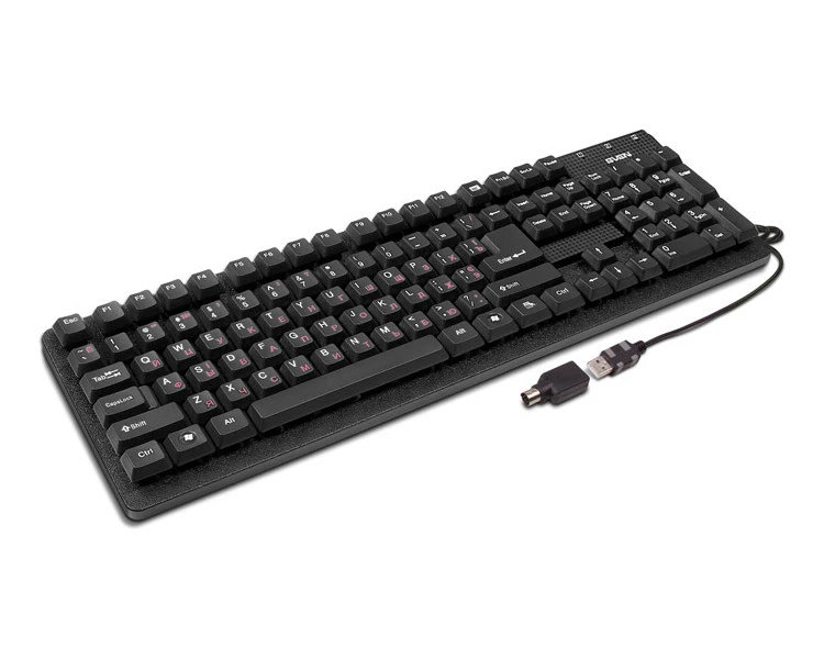 Клавиатура sven standard 301, проводное, чёрный 6