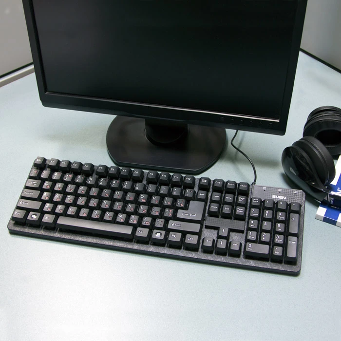 Клавиатура sven standard 301, проводное, чёрный 8