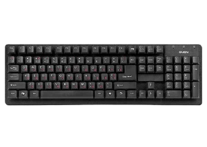 Tastatură sven standard 301, cu fir, negru