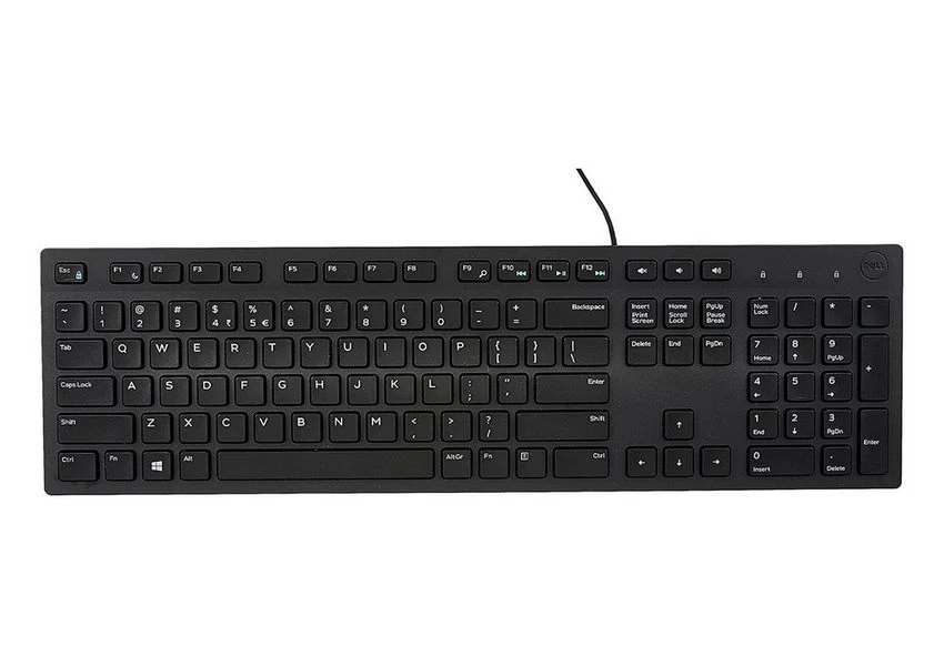 Клавиатура dell kb216, проводное, чёрный 4
