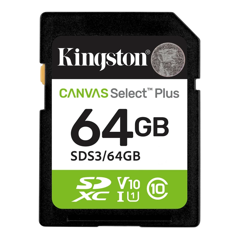 Карта памяти kingston canvas select plus, 64гб (sds3/64gb) 4