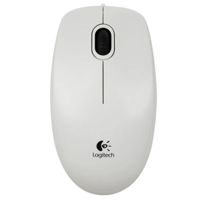 Мышь logitech b100, белый 8