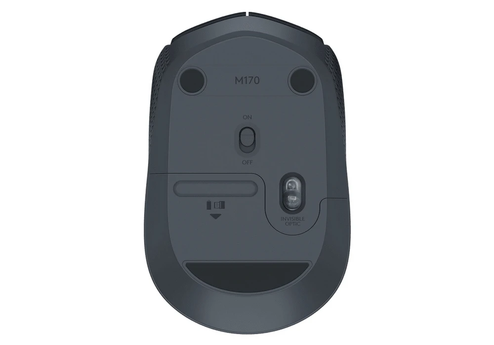 Mouse wireless logitech m171, negru 6