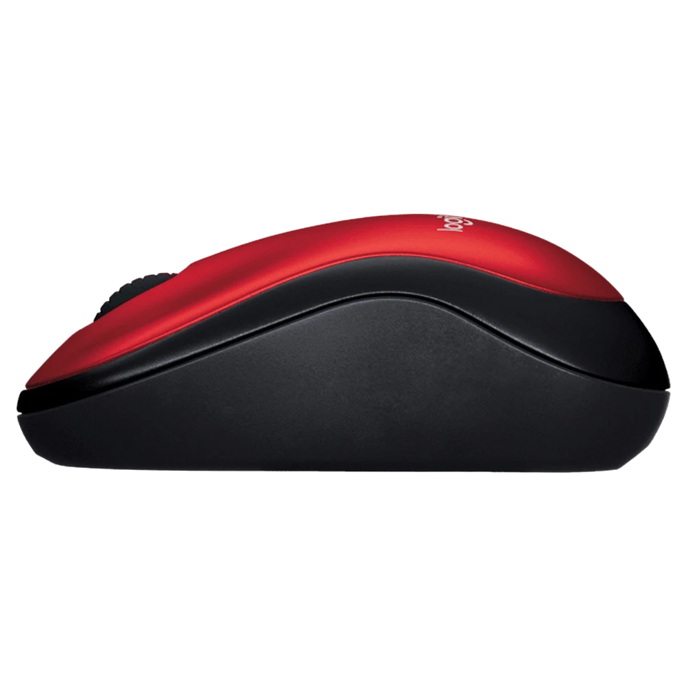 Беcпроводная мышь logitech m185, красный 13