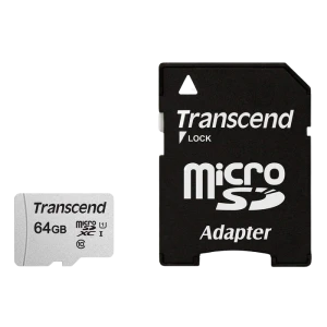 Карта памяти transcend microsdxc class 10, 64гб (ts64gusd300s-a) Thumbnail 3
