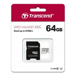 Карта памяти transcend microsdxc class 10, 64гб (ts64gusd300s) Thumbnail 4