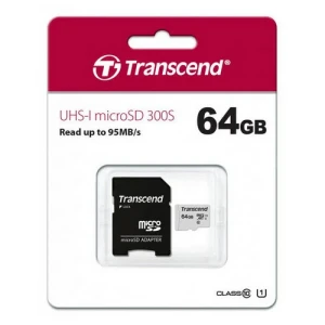 Card de memorie transcend microsdxc class 10, 64gb (ts64gusd300s) Thumbnail 4