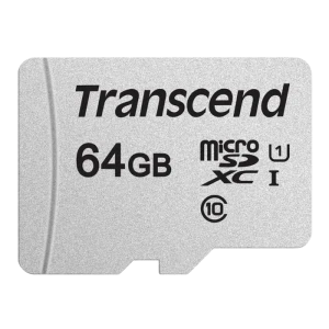 Карта памяти transcend microsdxc class 10, 64гб (ts64gusd300s)