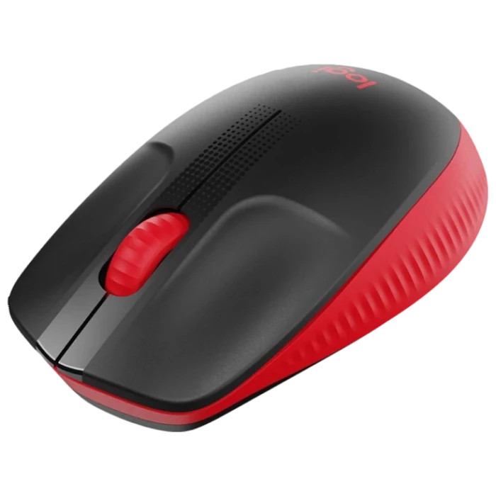 Mouse wireless logitech m190, roșu 4