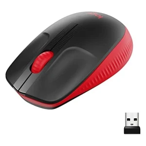 Mouse wireless logitech m190, roșu Thumbnail 9