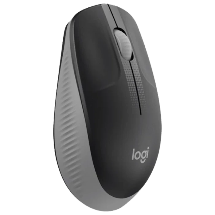 Mouse wireless logitech m190, gri 6