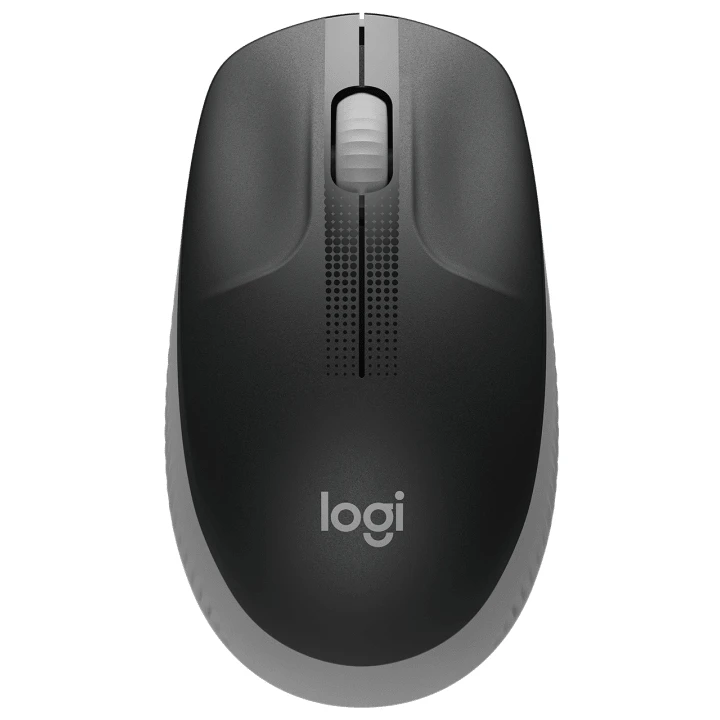 Mouse wireless logitech m190, gri 5