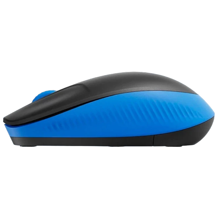Mouse wireless logitech m190, albastru 5