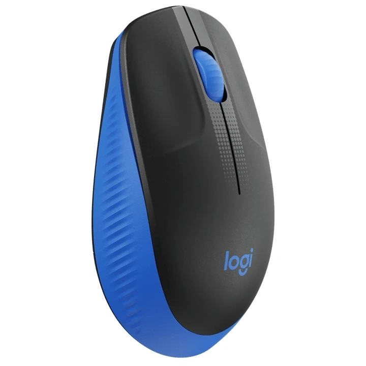 Mouse wireless logitech m190, albastru 3