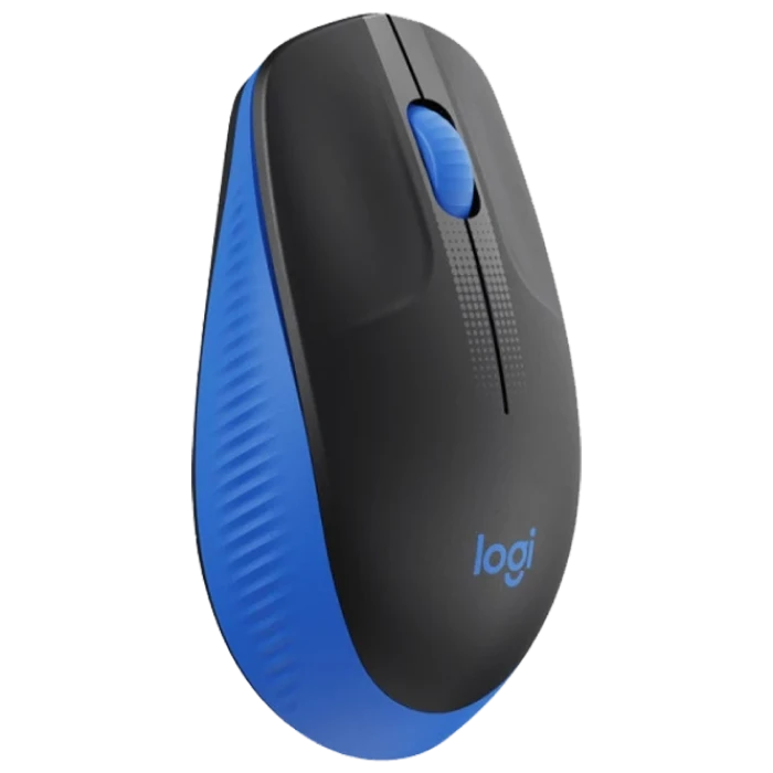 Mouse wireless logitech m190, albastru 9