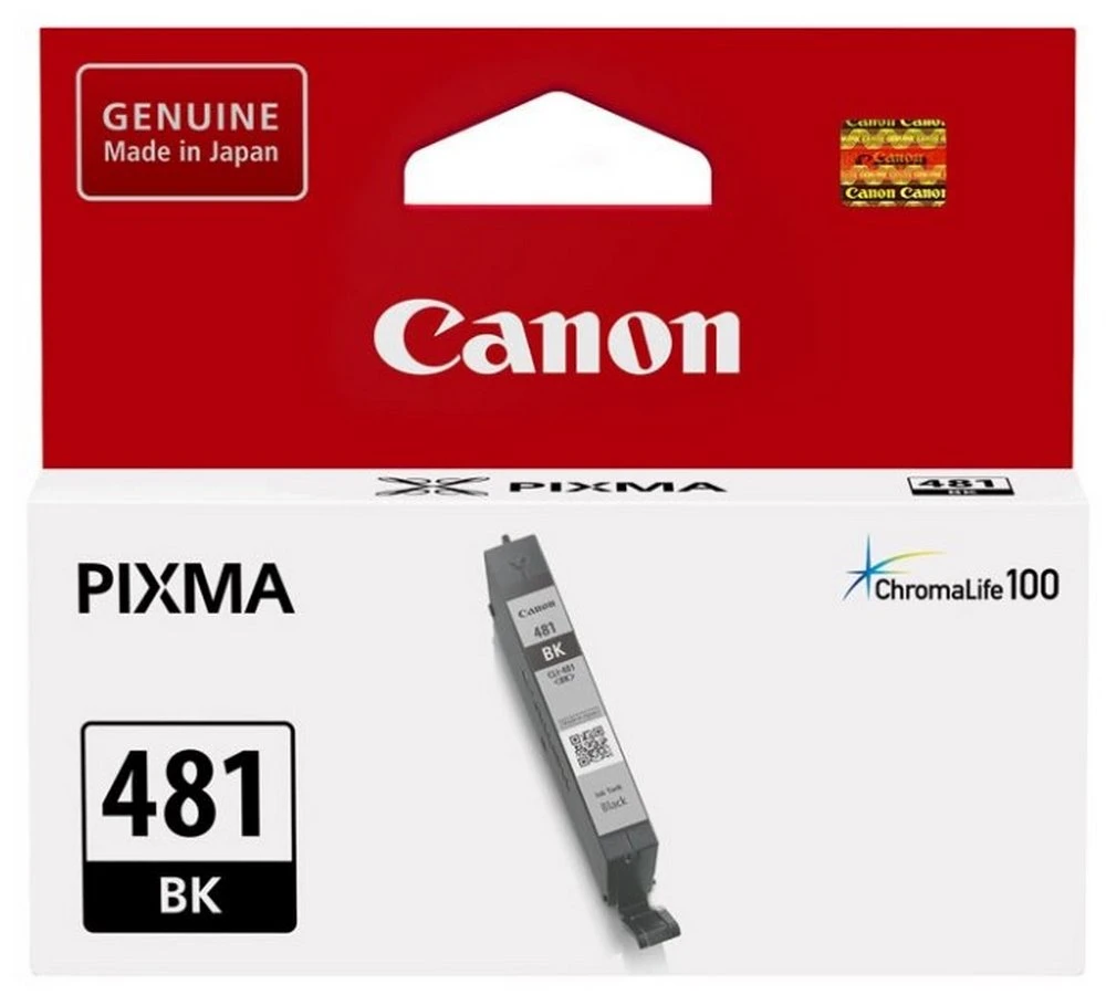 Картридж чернильный canon cli-481, 2101c001, черный 3
