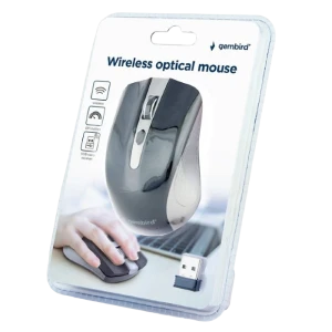 Mouse wireless gembird musw-4b-04-gb, gri/negru Thumbnail 4
