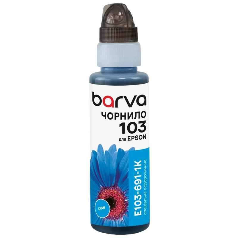Recipient de cerneală barva e103-691, 100ml, cyan 2