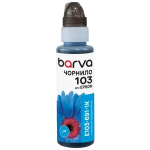 Recipient de cerneală barva e103-691, 100ml, cyan Thumbnail 2