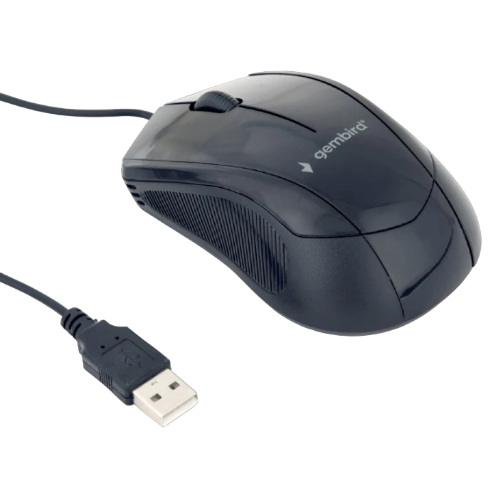 Mouse gembird mus-3b-02, negru 7