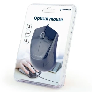 Mouse gembird mus-3b-02, negru Thumbnail 4