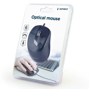 Mouse gembird mus-6b-01, negru Thumbnail 7