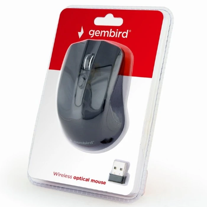 Беcпроводная мышь gembird musw-4b-04, чёрный 5