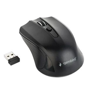 Беcпроводная мышь gembird musw-4b-04, чёрный
