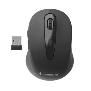 Беcпроводная мышь gembird musw-6b-01, чёрный