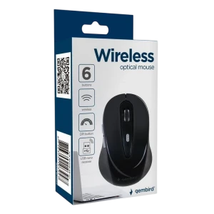 Mouse wireless gembird musw-6b-01, negru Thumbnail 10