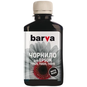Контейнер с чернилами barva t6931, 180мл, матовый черный
