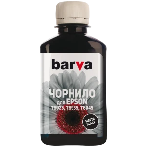Recipient de cerneală barva t6931, 180ml, negru mat